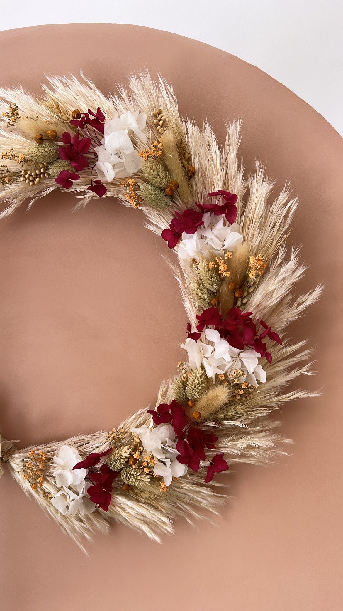 Couronne Lady fleurs séchées