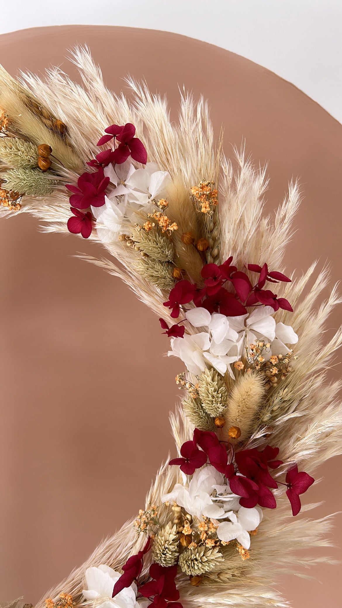 Couronne Lady fleurs séchées